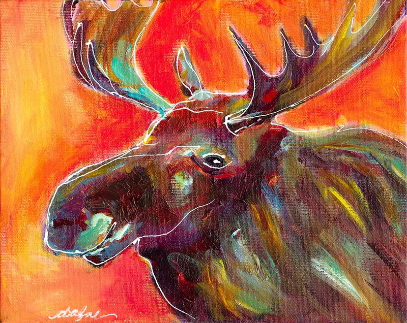 M is for Moose
